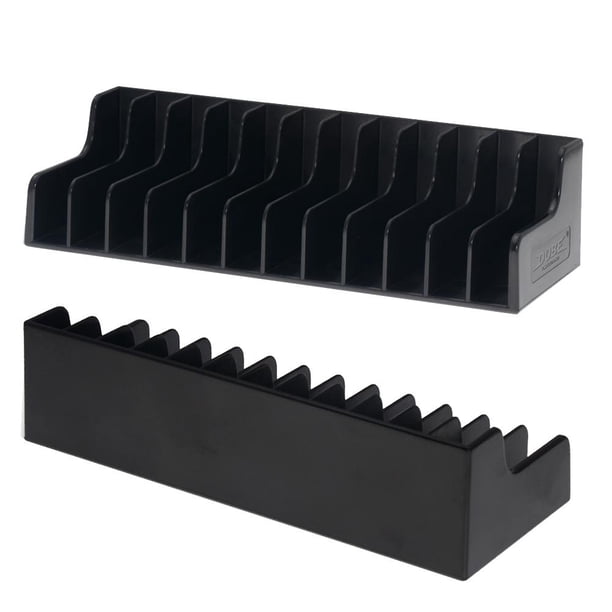 2 uds soporte de disco CD 24 Uds discos CD/organizador de CD de tarjeta soporte de CD negro para interruptor Likrtyny Para estrenar