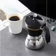 thumbnail image 5 of Strong Coffee Maker, Moka Pot Premium Crystal Shape Top Coffee, 4 cup, Classic Italian coffee maker for Coffee Lover, 5 of 5
