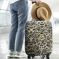 thumbnail image 2 of Zebra and Leopard Print Pattern Luggage Cover Fashion Suitcase Cover Baggage Covers Fit 25-28 Inch Luggage (Go Travel), 2 of 5