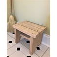 thumbnail image 2 of Classic Amish Reclaimed Wood Stool. Also Plant Stand, Home Décor Piece. Natural, Rustic, Solid. Handmade in USA. Step / Sitting / Footstool. 12 x 8.5 x 8", 2 of 7