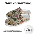 thumbnail image 6 of Disketp Coffee Makers Macaroons Chocolate Women's Men's Slippers Plush Slip-On House Slipper for Winter Indoor Soft Cushion Non-slip Fluffy Slides Slippers-37/38, 6 of 7