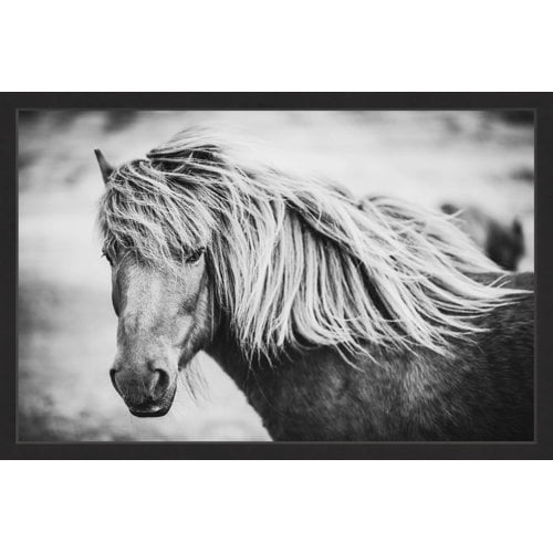 Marmont Hill "Beautiful Mane" Framed Painting Print