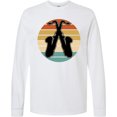 thumbnail image 3 of Inktastic Saxophone Music Vintage Band Long Sleeve T-Shirt, 3 of 5