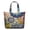 Worn-Out, variant on Bohemian Ethnic Overnight Bag for Women, Abstract Artistic Travel Tote with Vintage Touch, Large Duffel for Yoga, Beach, Business