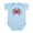 Sky Blue, variant on CafePress - Vintage Crab Infant Bodysuit - Baby Light Bodysuit, Size Newborn - 24 Months