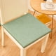 thumbnail image 1 of Cojín de lino para silla - Acolchado grueso, funda extraíble, antideslizante, para comodidad en comedor/sedentario, hogar/oficina, 1 of 2