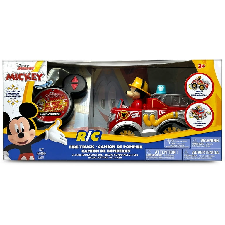 Disney Junior ミッキー トラックセット ラジコン RC 消防車 Disney Junior ミッキー トラックセット ラジコン RC 消防車
