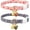 multicolor#001, variant on 2 Pack Breakaway Cat Collar Sets, Cute Printed Soft Kitten Collar, Safe Cat Collar Breakaway, Adjustable Cute Cat Collar with Bell Charm, Multi Color Options for Kittens Cats-F