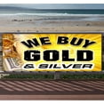 thumbnail image 1 of We Buy Gold & Silver 13 oz Vinyl Banner With Metal Grommets, 1 of 4