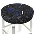 thumbnail image 3 of Kdxio Physical Formulas Print Elastic Bar Stool Cover Personalized Washable Stool Cover for Barbershop Home Bar Kitchen-13 inch, 3 of 7
