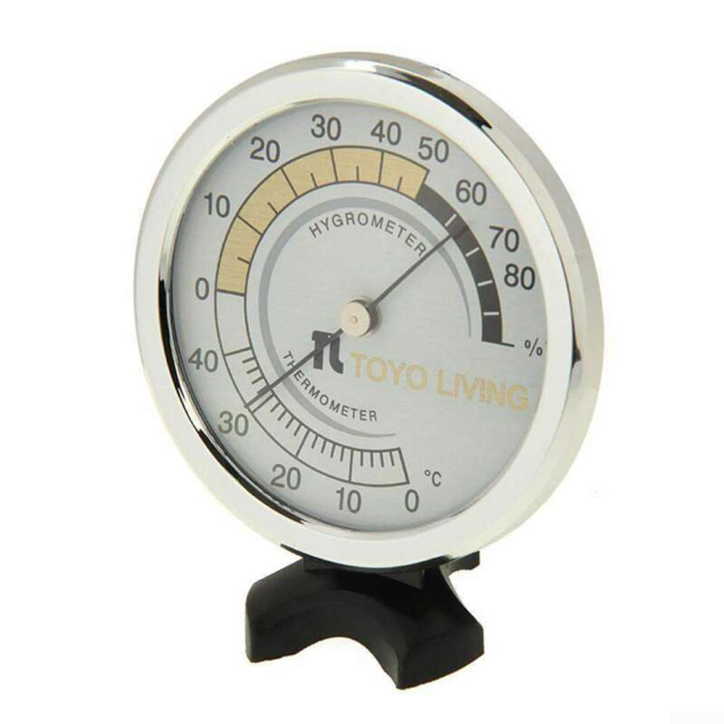 Details about   Indoor Analog Humidity Temperature Meter Gauge Thermometer Hygrometer Household~ 