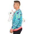 thumbnail image 1 of Suéter navideño de dinosaurio Jersey navideño de moda 3d para adultos-AM, 1 of 2