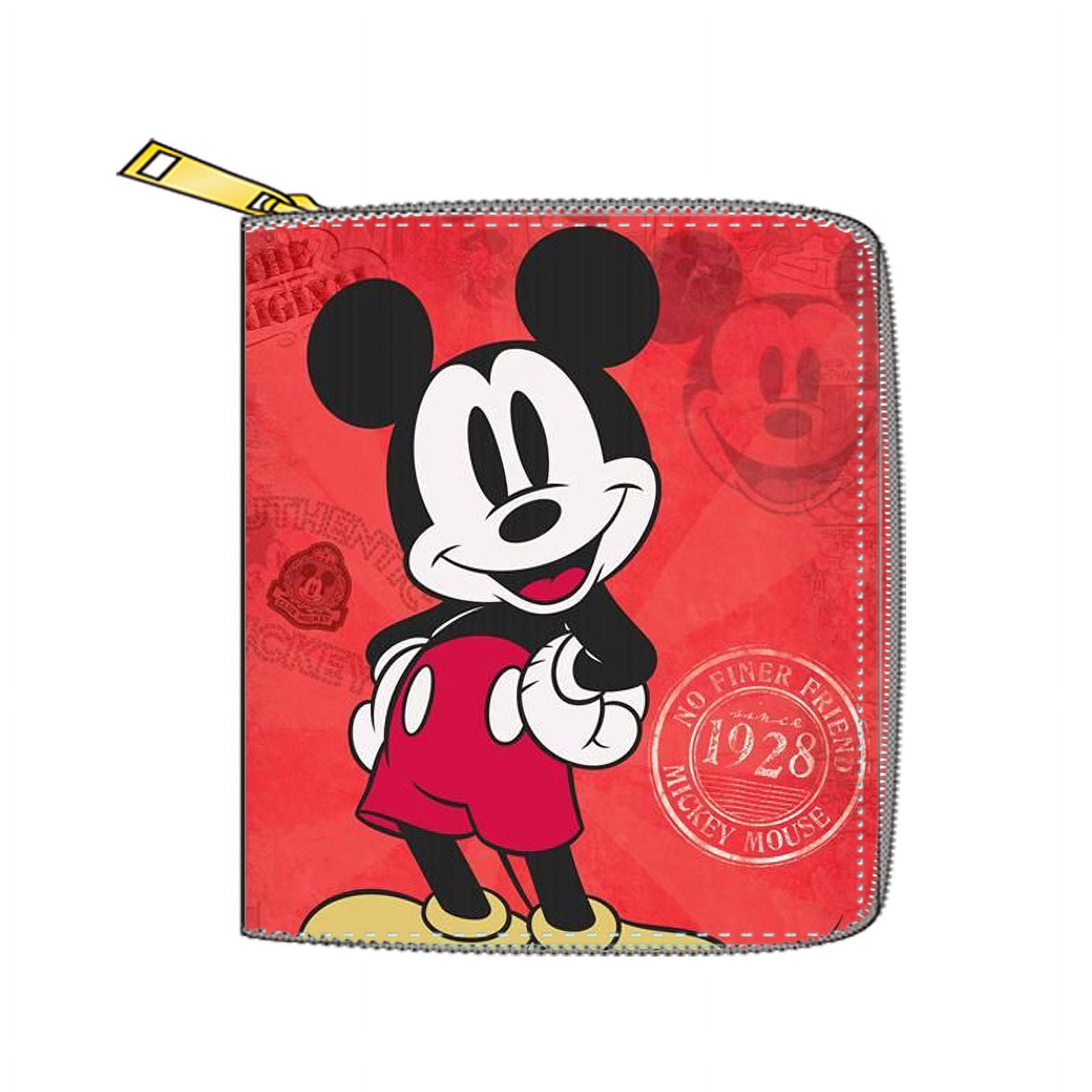 2022 New Mickey Mouse Wallet for Women Disney Cartoon Anime Purses and Handbags Zipper Mini Coin Purse Girl s Birthday Gift Walmart