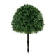 thumbnail image 1 of Enchufe De Tierra Árbol topiario artificial de boj de 70 cm, planta artificial con estaca para interior y exterior, decoración verde Yulucky, 1 of 9