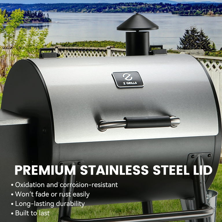 sss_go　Mサイズ Z GRILLS Wood Pellet Grill & Smoker with 585 sq. in., 8-in-1