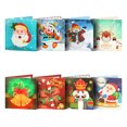 thumbnail image 1 of Paquete de 8 tarjetas de Navidad con sobre en blanco, bricolaje 5D, tarjetas de pintura de diamantes, Navidad, diamantes de imitación, pintura de diamantes, tarjeta de regalo, tarjeta de felicitación, postal brillar Electrónica, 1 of 4