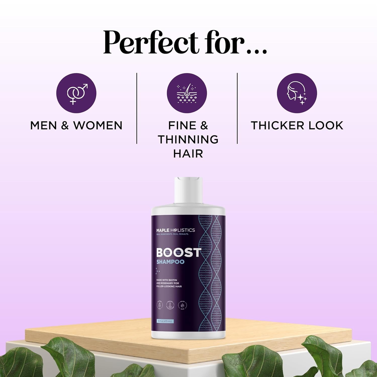 Advanced Biotin Shampoo for Hair Growth - Biotin Shampoo for Thinning Hair and Hair Loss with Black Castor Caffeine Collagen and Rosemary Oil for Hair Growth - Thickening Shampoo for Men and Women