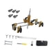 thumbnail image 4 of Kit de abridor de agujeros para cerradura de puerta, herramienta de plantilla para puertas de madera, muebles para puertas de Hotel con 5 cabezas, 4 of 9