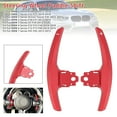 thumbnail image 1 of Paddle Shifter Extension For BMW F Series F30 F31 F32 F10 X3 X5 Aluminium Red, 1 of 13