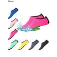 thumbnail image 3 of Spencer Men Women Barefoot Water Skin Shoes Quick-Dry Aqua Strip Bench Socks Slip-on for Swim Surf Yoga Outdoor Exercise "S,Rose Red", 3 of 8