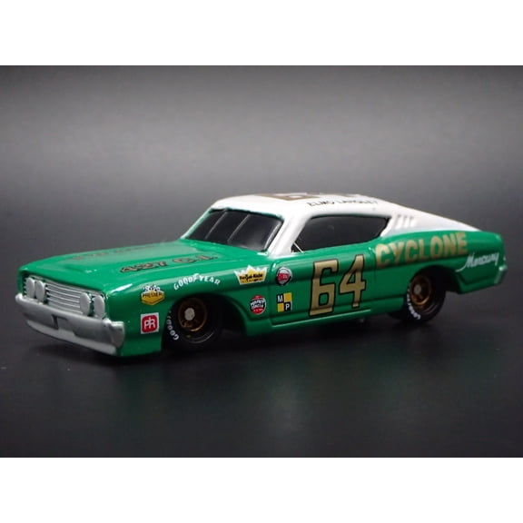 Open Box 1969 69 MERCURY CYCLONE ELMO LANGLEY #64 NASCAR 1:64 SCALE DIECAST MODEL CAR