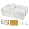 thumbnail image 1 of Caja de Regalo YINUOYOUJIA Grande Blanca 35x23x11 cm con Tapa Magnética, 1 of 7
