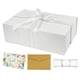thumbnail image 1 of Caja de Regalo YINUOYOUJIA Grande Blanca 35x23x11 cm con Tapa Magnética, 1 of 7