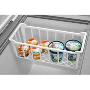 Midea Convertible 5 Cu Ft Chest Freezer, White