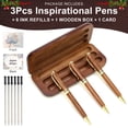 thumbnail image 3 of Set de bolígrafos de madera Renawe Chaos Coordinator Funny Boss Gift, 3 of 7
