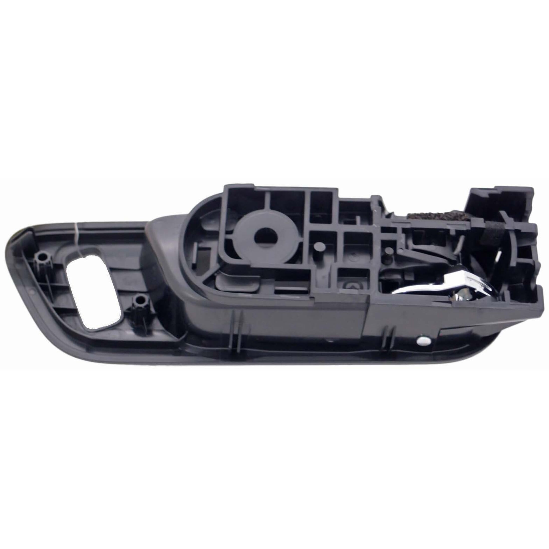 Dorman 93864 Front Driver Side Interior Door Handle for Specific Mazda Models, Chrome Lever; Black Housing