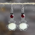 thumbnail image 5 of QQTDFG Fashion 925 Silver Dangle Drop Earrings Hook Women Turquoise Weeding Jewelry-#Style 11, 5 of 9