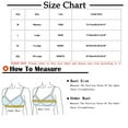 thumbnail image 2 of Bigersell Cross Back Bras for Women Summer Tube Tops Bra Balconette Bra Style R3111 V-Neck Seamless Bras Hook and Eye Bra Closure Women Size Plus Size Bralette Coffee S, 2 of 3