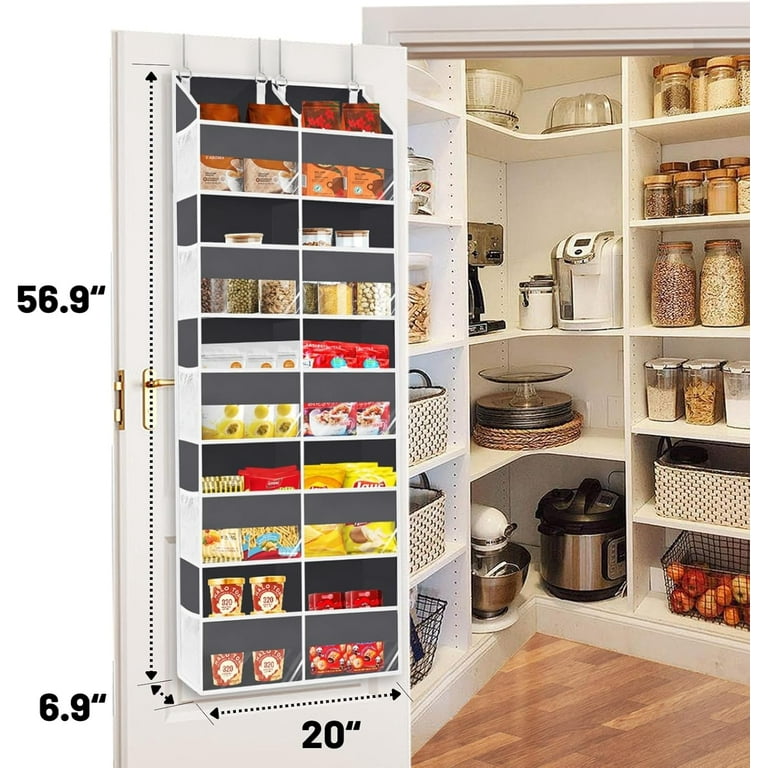 Over the Door Organizer Tiers, Extra Large Behind Door Storage