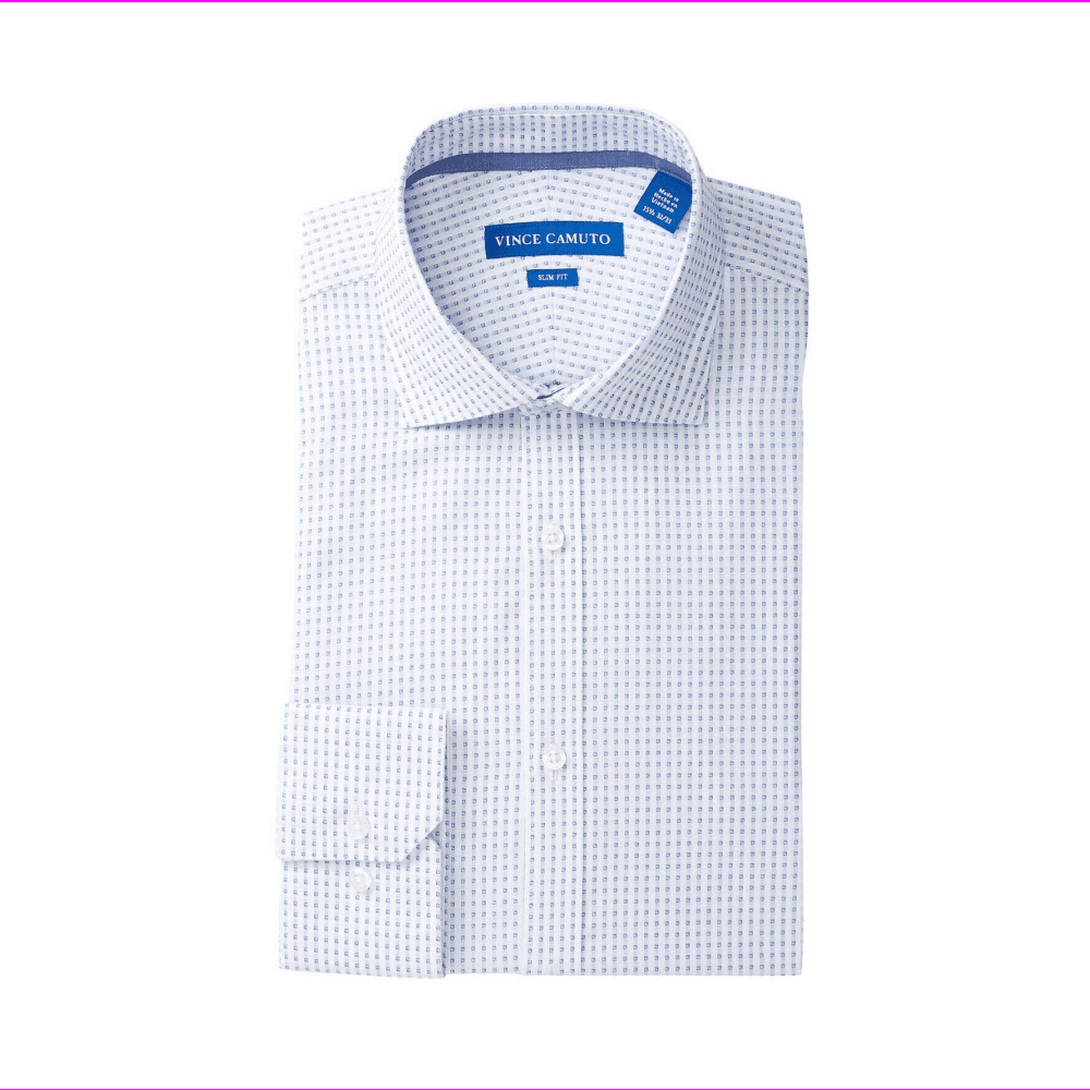vince camuto slim fit dress shirt