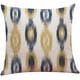 thumbnail image 3 of Fundas de almohada de 18 x 18 pulgadas, modernas, amarillas, azules, decorativas, para interior y exterior, de algodón y lino, juego de 4, 3 of 6