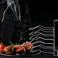 thumbnail image 3 of NICEXMAS Heavy Duty Stainless Steel Steak Divider Rack for Efficient Beef Storage and Kitchen Organization, 3 of 7