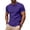 Purple #48, variant on Dresfit Shirts for Men Short Sleeve Crew Neck Workout Shirts Summer 2026 Cooling Gym Basic Tees Breathable Lightweight Muscle Fit T Shirts 2XL