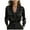 Black, variant on Women's Tops Dressy 2026 Lapel Satin Shirts Long Sleeve Elegant Silk Blouses Dressy Casual Business Work Tops