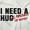 White, variant on Need Hug Huge Amount Money Broke Men's Graphic T Shirt Tees Brisco Brands L