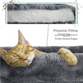 thumbnail image 5 of Yaheetech 46'' Multilevel Cat Tree with Cat Condo & Scratching Posts, Dark Gray, 5 of 10