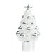 thumbnail image 2 of Adornos de plástico para árbol de Navidad con purpurina y estrella | Dulce adorno navideño con forma de pirámide | Centro de mesa festivo para fiestas en casa u oficina, 2 of 6