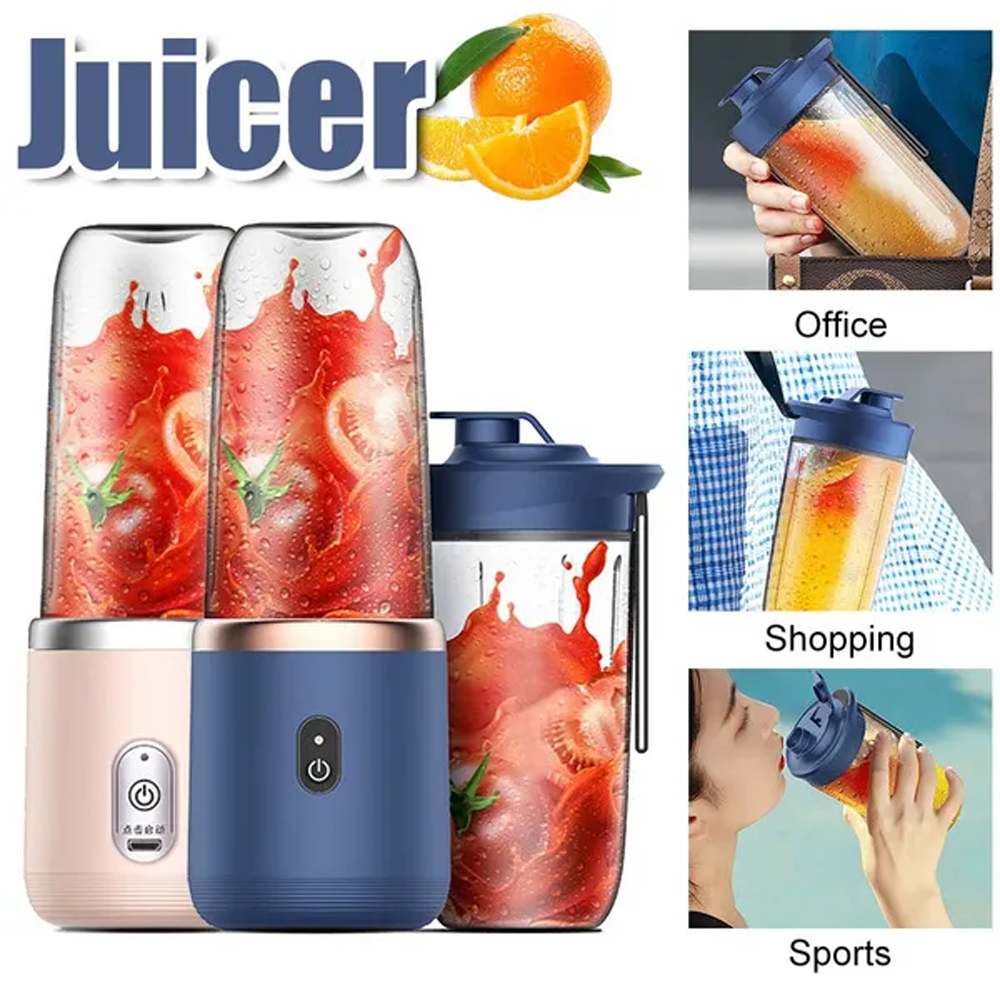 400ml Portable Blender USB Mixer Electric Juicer Machine Smoothie