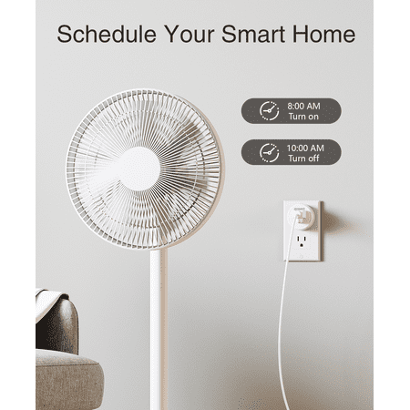 Gosund Mini Smart Plug, WiFi Outlet Works with Alexa and Google Home, 2 Pack