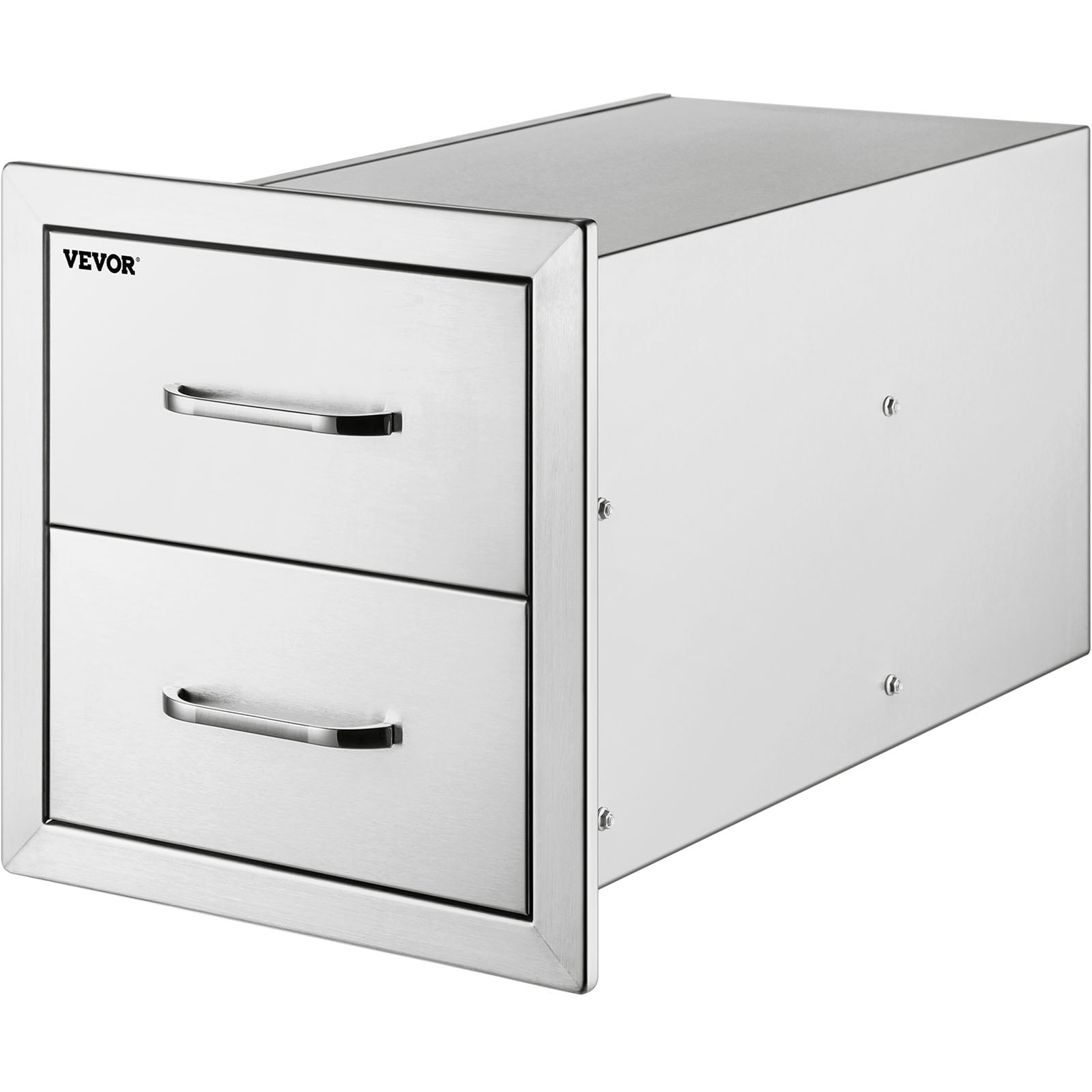 新作モデル VEVOR 14x8.5 inch Outdoor Kitchen Drawers Stainless Steel ニット/セーター