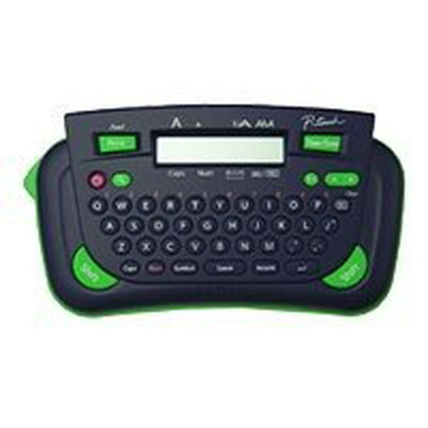 Brother P Touch Pt 80 Labelmaker B W Thermal Transfer Roll 0 47 In 230 Dpi Up To 17 7 Inch Min 2 Line Printing Manual Tear Off Green Navy Blue Walmart Com Walmart Com
