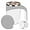 White, variant on Automatic Magnetic Stirring Coffee Mug, Self Stirring Coffee Mug, Rechargeable Automatic Magnetic Stirring Cup, Electric Mixing Mug, Stainless Steel Self Stirring Cup with Lid for Coffee Milk Cocoa