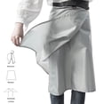 thumbnail image 3 of Bgsha Jupe de Pluie de Camping Ultralégère 70D Imperméable Pantalon de Pluie Kilt Randonnée Demi-Poncho, 3 of 8
