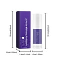 thumbnail image 3 of Pasta de dientes blanca morada. Aliento fresco de larga duración. Elimina manchas bucales. Mejora la salud bucal. Cuidado bucal suave y no irritante. 30 ml., 3 of 4
