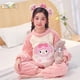 thumbnail image 4 of Pijamas de Anime Sanrios Kuromi Cinnamoroll My Melody para niños, Pochacco Kawaii, terciopelo Coral lindo, ropa de casa gruesa para niños y niñas, Invierno, 4 of 4