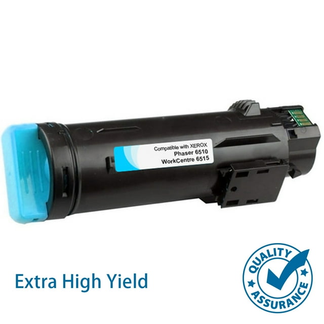 Printer Pro TM Compatible Xerox 106R03690 Cartouche de Toner Cyan Rendement Extra Élevé - Xerox Printer Phaser 6510/ WorkCentre 6515